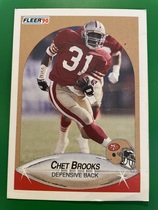 1990 Fleer Base Set #2 Chet Brooks