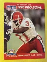 1990 Pro Set Base Set #357 Frank Minnifield
