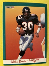 1991 Fleer Base Set #209 Mike Rozier