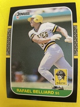 1987 Donruss Base Set #538 Rafael Belliard