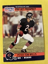 1990 Pro Set Base Set #728 Peter Tom Willis
