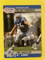 1990 Pro Set Base Set #731 Eric Andolsek