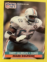 1991 Pro Set Base Set #562 Harry Galbreath