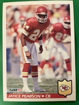 1992 Fleer Base Set #178 Jayice Pearson