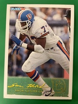 1994 Fleer FACT Shell #9 Simon Fletcher