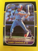 1987 Donruss Base Set #549 Casey Candaele