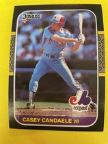 1987 Donruss Base Set #549 Casey Candaele