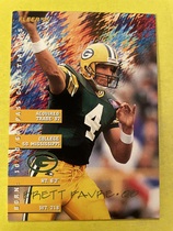 1995 Fleer FACT Shell #12 Brett Favre