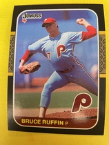 1987 Donruss Base Set #555 Bruce Ruffin