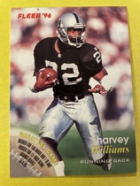 1996 Fleer FACT Shell #87 Harvey Williams