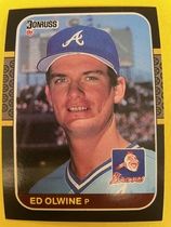 1987 Donruss Base Set #560 Ed Olwine