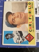 1960 Topps Base Set #408 Carl Furillo