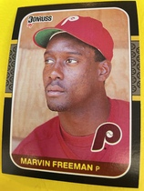 1987 Donruss Base Set #576 Marvin Freeman