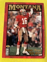 1995 Upper Deck Collectors Choice Joe Montana Chronicles #JM5 Joe Montana