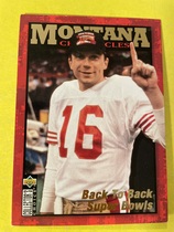 1995 Upper Deck Collectors Choice Joe Montana Chronicles #JM10 Joe Montana