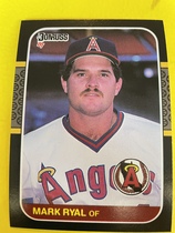 1987 Donruss Base Set #583 Mark Ryal