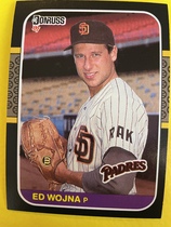 1987 Donruss Base Set #589 Ed Wojna