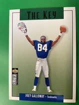 1995 Upper Deck Collectors Choice Update #U82 Joey Galloway