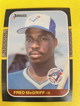 1987 Donruss Base Set #621 Fred McGriff