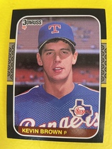1987 Donruss Base Set #627 Kevin Brown