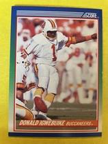 1990 Score Base Set #99 Donald Igwebuike