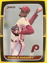 1987 Donruss Base Set #630 Charlie Hudson
