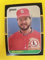 1987 Donruss Base Set #631 Ray Soff