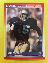 1990 Score Base Set #301 Pat Terrell