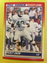 1990 Score Base Set #305 Percy Snow