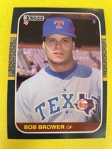 1987 Donruss Base Set #651 Bob Brower