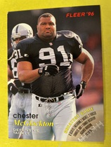 1996 Fleer FACT Shell #56 Chester McGlockton