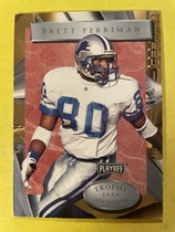 1996 Playoff Trophy Contenders #109 Brett Perriman