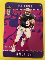 1996 Upper Deck Collectors Choice Update You Make The Play #Y79 Jeff Blake