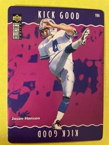 1996 Upper Deck Collectors Choice Update You Make The Play #Y86 Jason Hanson