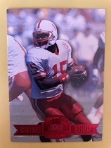 1996 Press Pass Paydirt Red #33 Tommie Frazier