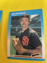 1987 Fleer Base Set #431 Bob Stoddard