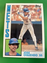 1984 Topps Base Set #208 Jose Oquendo