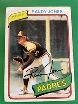 1980 Topps Base Set #305 Randy Jones