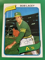 1980 Topps Base Set #316 Bob Lacey