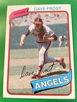 1980 Topps Base Set #423 Dave Frost