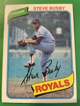 1980 Topps Base Set #474 Steve Busby