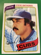 1980 Topps Base Set #514 Steve Ontiveros