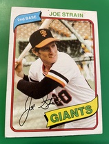 1980 Topps Base Set #538 Joe Strain