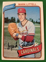 1980 Topps Base Set #631 Mark Littell