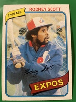 1980 Topps Base Set #712 Rodney Scott