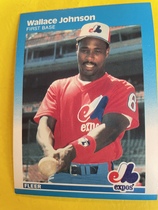 1987 Fleer Base Set #321 Wallace Johnson