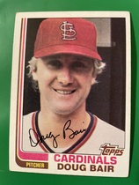 1982 Topps Base Set #262 Doug Bair