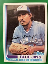 1982 Topps Base Set #437 Juan Berenguer