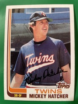 1982 Topps Base Set #467 Mickey Hatcher