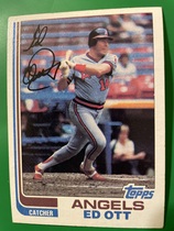 1982 Topps Base Set #469 Ed Ott